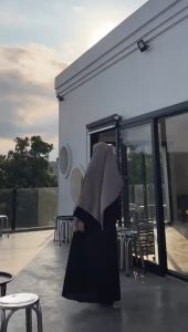 Alara Abaya Dress Bahan Jetblack Kiara Size M L XL / Abaya Turki Terbaru 2023