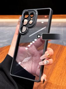 DAIMANG | Luxury Transparent Shockproof Case For Samsung S25 Ultra Full Cover Mens And Womens Model Anti Yellowing New GalasyS25 Plus