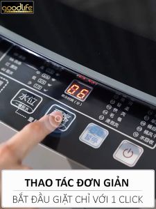 Máy giặt mini cửa trên 10KG công nghệ mới có khoá an toàn cho trẻ em diệt khuẩn tia UV nhiều chế độ giặt bảo hành 2 năm lỗi đổi mới trong 7 ngày đầu
