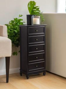 HENGDEMU | Bedroom Wooden Drawer Storage Cabinet