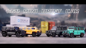Xe ô tô mô hình địa hình điều khiển từ xa 1:64 – 4WD leo dốc chạy pin kiểu xe offroad mini