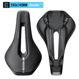 RYET | RYET 3D Printed Carbon Fiber Bicycle Saddle Full Carbon Base Rails Ultralight Road MTB Bike Cushion Vacuum Foam Bicycle Parts