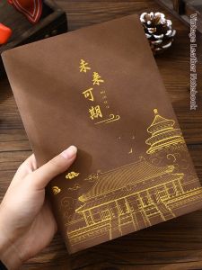 Customizable A5 Leather Notebook Corporate Gifts Business Conference
