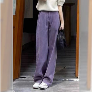 PAIBOLI | Fashion Retro Straight High Waist Jeans