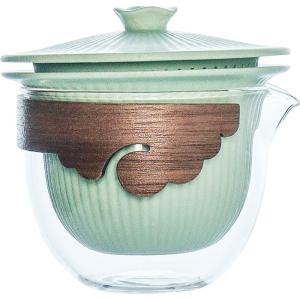 JISU | Travel Friendly Teaware Set Ceramic Kung Fu Tea Brewing
