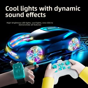 YILIXING | LED Lights RC Charging Sports Car Toy with Dynamic Sound