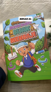 MH Buku Aktiviti Anakku Bijak Mengaji – Buku Latihan Huruf Hijaiyah Untuk Kanak-Kanak 4-7 Tahun