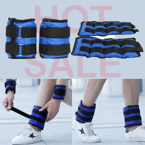 ถุงทรายถ่วงน้ําหนัก สําหรับข้อมือ ข้อเท้า 1 คู่ ถุงทรายถ่วงขา Ankle Weight Sandbag 1kg