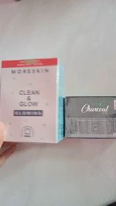 MORESKIN PAKET PENGHILANG FLEK HITAM [CLEAN & GLOW DAN SABUN CHARCOAL NASA] / NASA SHOOP