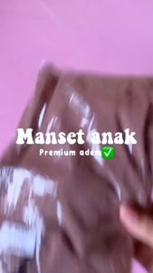 Manset Anak Perempuan Lengan Panjang Usia 1-4 th Desmonda Hijab