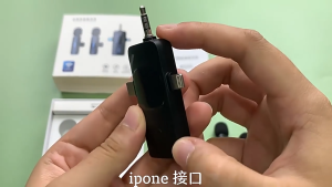 K15 Wireless Microphone Professional Cordless USB Light-Weight Portable Wireless Recording Microphone