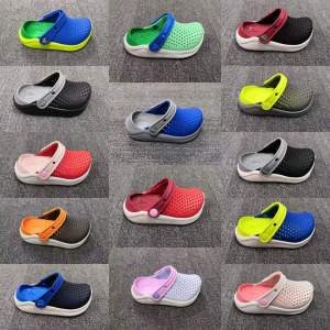 Crocs LiteRide Clog crocs kid (โปรใหม่ซื้อ 1คู่แถมตุ๊กตา 2ชิ้นมูลค่า 50 บาท) รองเท้าหัวโตเด็ก รองเท้าcrocsเด็ก รองเท้าแตะรัดส้นเด็ก รองเท้าเด็ก รองเท้าเด็กโต รองเท้าเด็กน้อย รองเท้านิ่มๆ รองเท้าเด็กสวยๆ รองเท้าเด็ก รองเท้าลำลองเด็ก เกิ่บเด็ก
