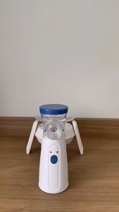 Sore Throat & Cold & Cough & Rhinitis & Bronchitis Medical Nebulizer Machine for Kids Adult Portable Asthma Nebulizer Spray Inhaler Mesh Atomizer Atomization Machine