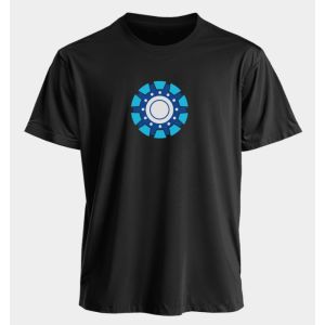 Áo Thun Marvel Iron Man Tony Stark Dành Cho Nam Và Nữ Mùa Hè Thể Thao Giản Dị Tay Ngắn Thoáng Khí Thấm Hút Ẩm Chống Nắng Cotton Polyester