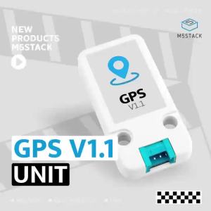 M5Stack | M5Stack Unit GPS v1.1 AT6668 multi-mode GNSS signal reception Low Power 31.64mA for Drone IoT Vehicle Tracker