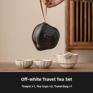 JISU | Portable Ceramic Tea Set