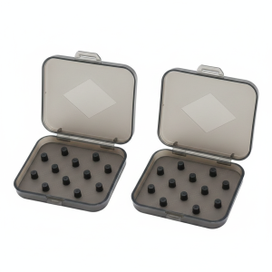 1/2Pcs Earphone Tips Box Hard Earbud Tips Eartips Protective Case for In-Ear Headphone Portable Small Box Ear Tip Dustproof