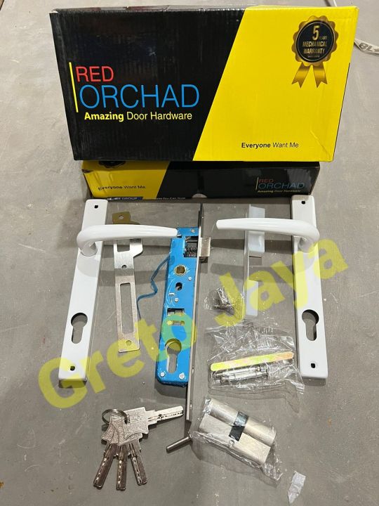 Kunci Terusan Tiang Sliding Sleding Lock Case Set LockCase LockSet ...