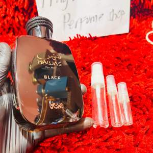 DECANT ONLY! Rasasi Hawas Black for men (NOT IN FULL BOTTLE)