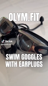 OLYM.FIT Adult Swimming Goggles - Anti-Fog UV Protection with Ear Plugs