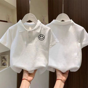 Girls Summer Cotton Polo Shirt Short Sleeve Loose Casual Cartoon Half Sleeve T-Shirt Set Comfortable Breathable Kids Wear