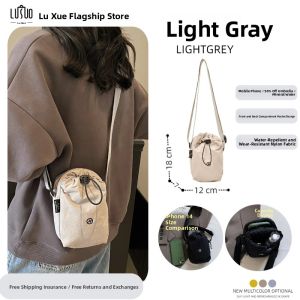 LUSUO | Compact and Lightweight Crossbody Bag for Phone and Water Bottle