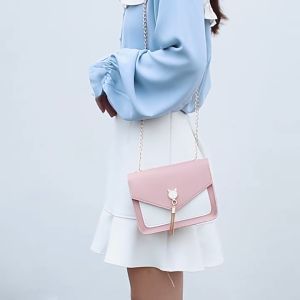 Túi đeo chéo nữ dây xích túi xách nữ dễ thương nữ tính đi dự tiệc đi làm sang chảnh mã TU-002
