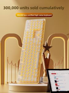 Microstep | Silent Wireless High Aesthetic Keyboard and Mouse Set