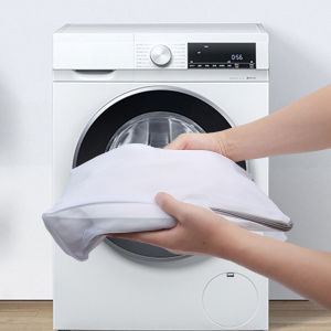 【On Sale】เครื่องซักผ้าตาข่ายทนทานถุงซักผ้าพร้อมที่จับกระเป๋าพร้อมซิปซักผ้า
