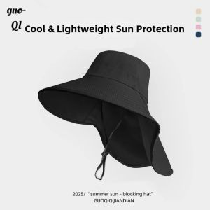 GUOQI | Summer Wide Brim Sun Hat For Women