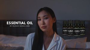 Rumah Wangi ARA PAKET 4 PCS MINYAK ESSENTIAL OIL AROMATHERAPY DIFUSER