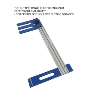 Rail Woodworking Cutter  Rail Multifunctional Aluminum Alloy Circular Saw Track for Carpenter Circular Saw Track