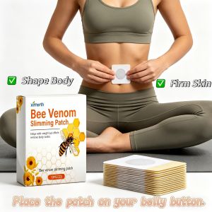 Ximonth Bee Venom Fat Burning Slimming Patches Boost Metabolism Anti Sagging Weight Loss Care Shaping Sculpting Body Navel Patch