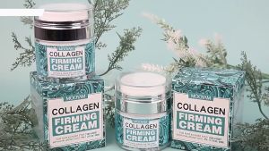 MOOYAM Collagen Firming Cream 50ML with hyaluronic acid 7% moisturizingSmoothing wrinkles Repair Anti-wrinkle Cream