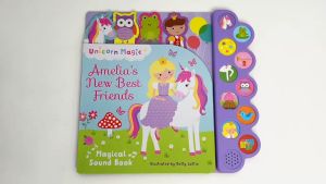 Unicorn Magic 10 Buttons Sound Story Book for Kids to Read & Play