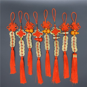 Dây đồng xu ngũ đế Lục Đế Thất ĐếBát Đế Cửu ĐếThập Đế  Chuỗi đồng tiền may mắn Tiền xu Ngũ Đế Chiêu Tài - Đồ Cúng