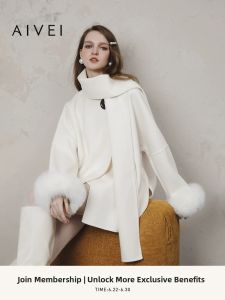 AIVEI | Romantic Sweet Petite Double-Faced Coat A Style