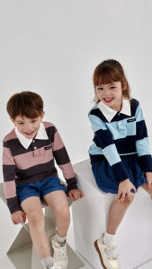 Pimnatta Billy Polo Shirt เสื้อโปโลเด็กแขนยาว เนื้อผ้านุ่มใส่สบายไม่ร้อน พร้อมแปะโลโก้แบรนด์