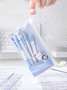 Planwith Exam Stationery Set Transparent Pencil Case Gift Box Civil Service Postgraduate Entrance Examination Special Pen