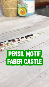 Pensil 2B Faber Castell Motif Tri Graphite Grip 2001 Pensil Untuk Ujian Sekolah Pensil Menulis Pencil Motif Harga Satuan ATK