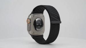 CRESTED Nylon Loop Strap for Apple Watch Series 12/11/10/9/8/7/SE & Ultra 4/3/2 Comfort Sport Band 40-49mm All Sizes.
