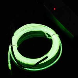Dải Đèn LED Neon Linh Hoạt Cho Nội Thất Ô Tô - Dải Dây Điện EL Trang Trí Đa Màu Sắc Tự Làm 1M/2M/3M/4M/5M Với Bộ Chuyển Đổi USB