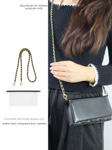 YUESIHUI | DIY Eyeglass Case to Crossbody Bag Strap Chain Transparent Lining Accessories