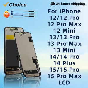 OLED For iPhone 12 Pro Max 13 Mini 12 LCD Display 3D Touch Screen Digitizer For iPhone 14 Plus 14 Pro Max 15 Plus 16 Display XR