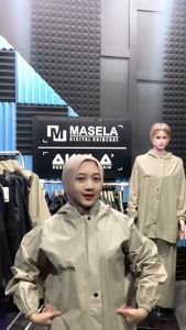 Jas Hujan Mantel Pria Wanita Setelan Baju Celana ORIGINAL Akula