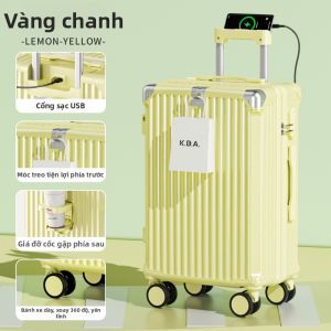 MLZH | Vali Du Lịch Đa Năng Dung Lượng Lớn 20 Inch Mới