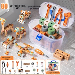 Child DIY Assembly Screwdriver Drill Tool Toy Set