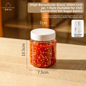 MODERN SWEETHOME | Food Grade Spicy Oil Dedicated Airtight Jar