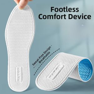 LINGMIAO | Ultra Thin Latex Breathable Anti-Slip Anti-Odor Absorbent Insoles