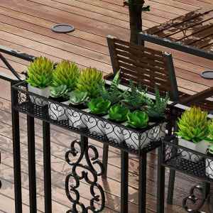 CHIZHIDU | Suspended Flower Pot Stand Indoor Window Display Rack